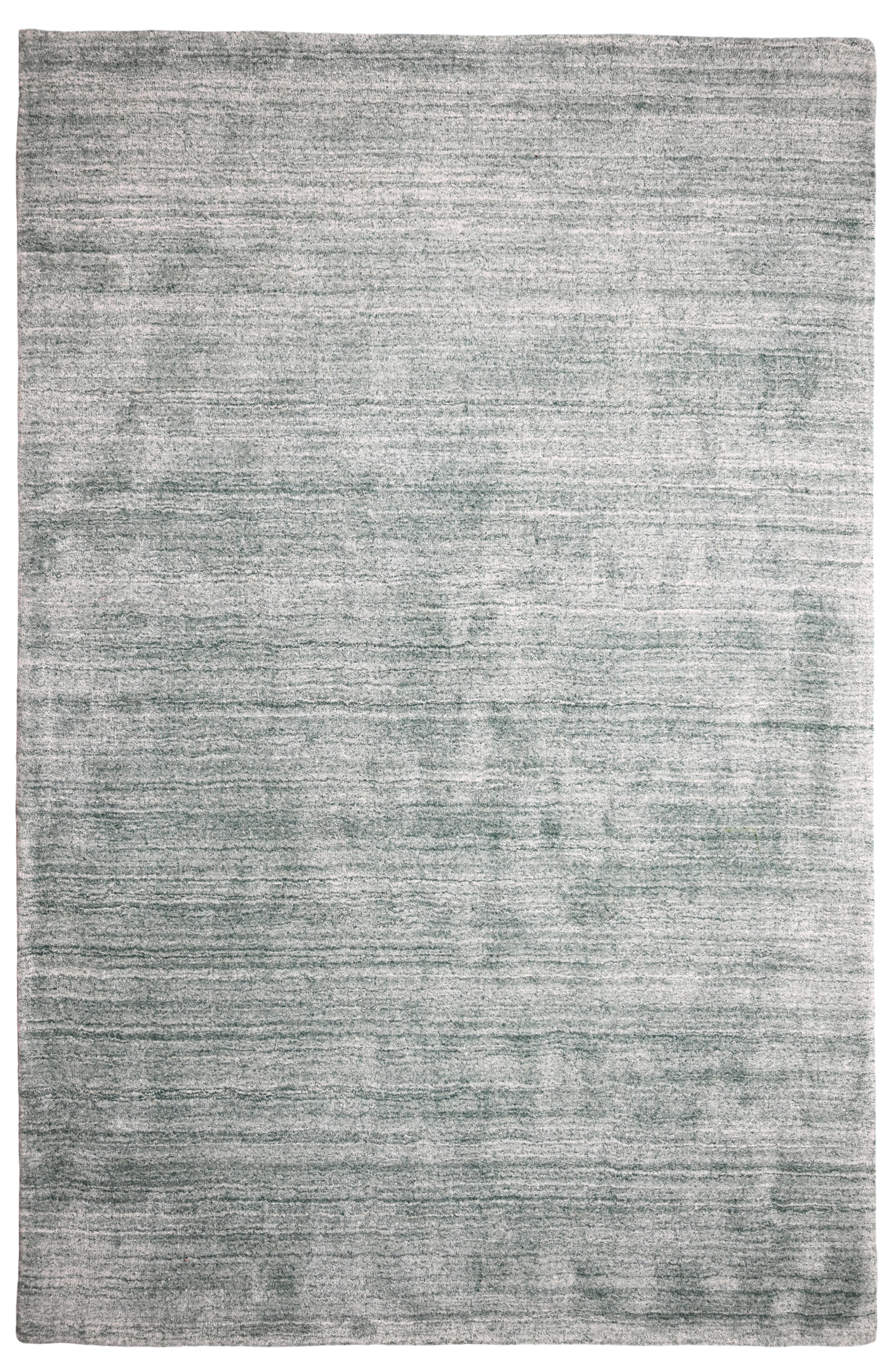 Solid Plain Texture Rug (Green)