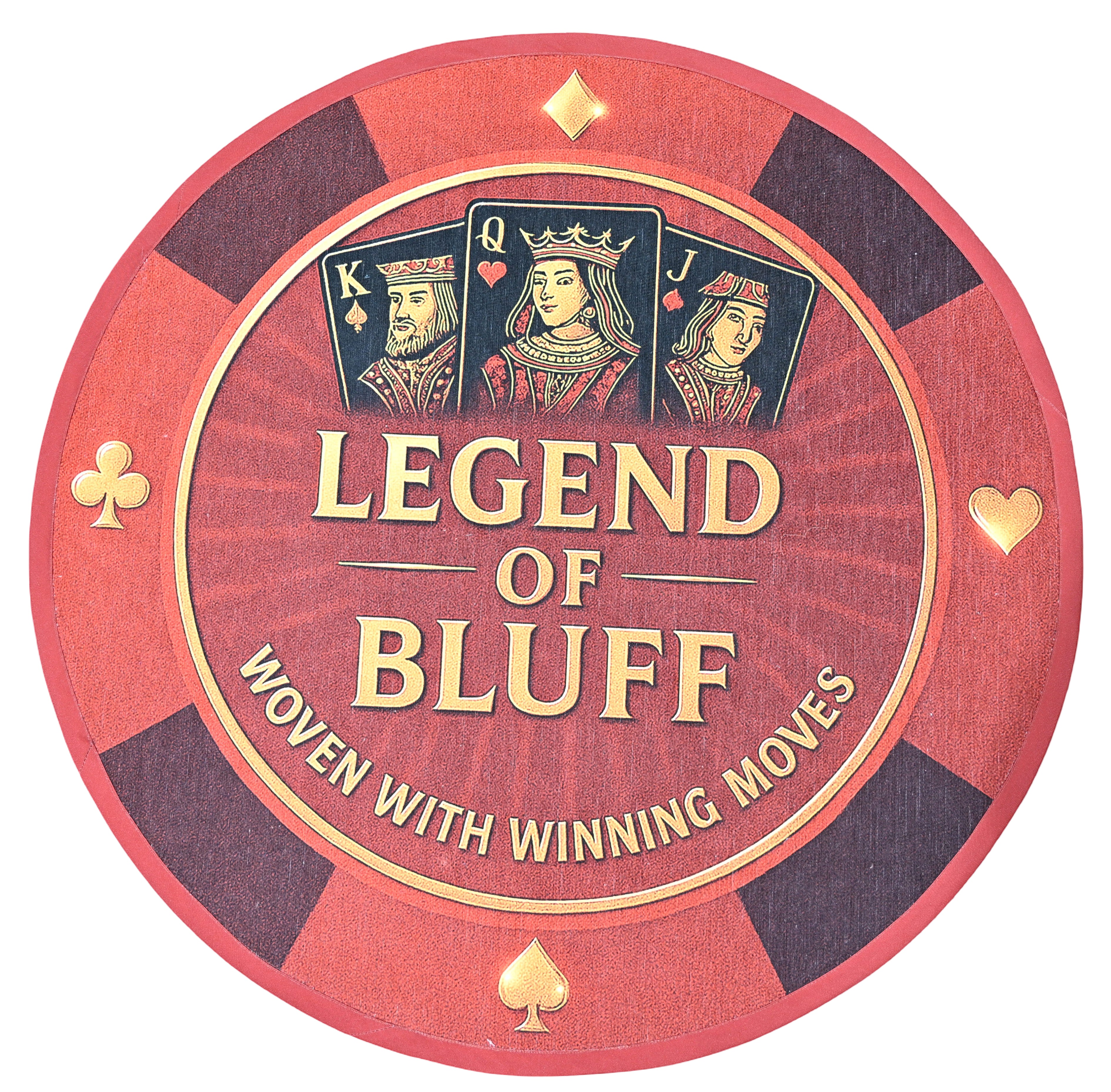 Casino Red Rug