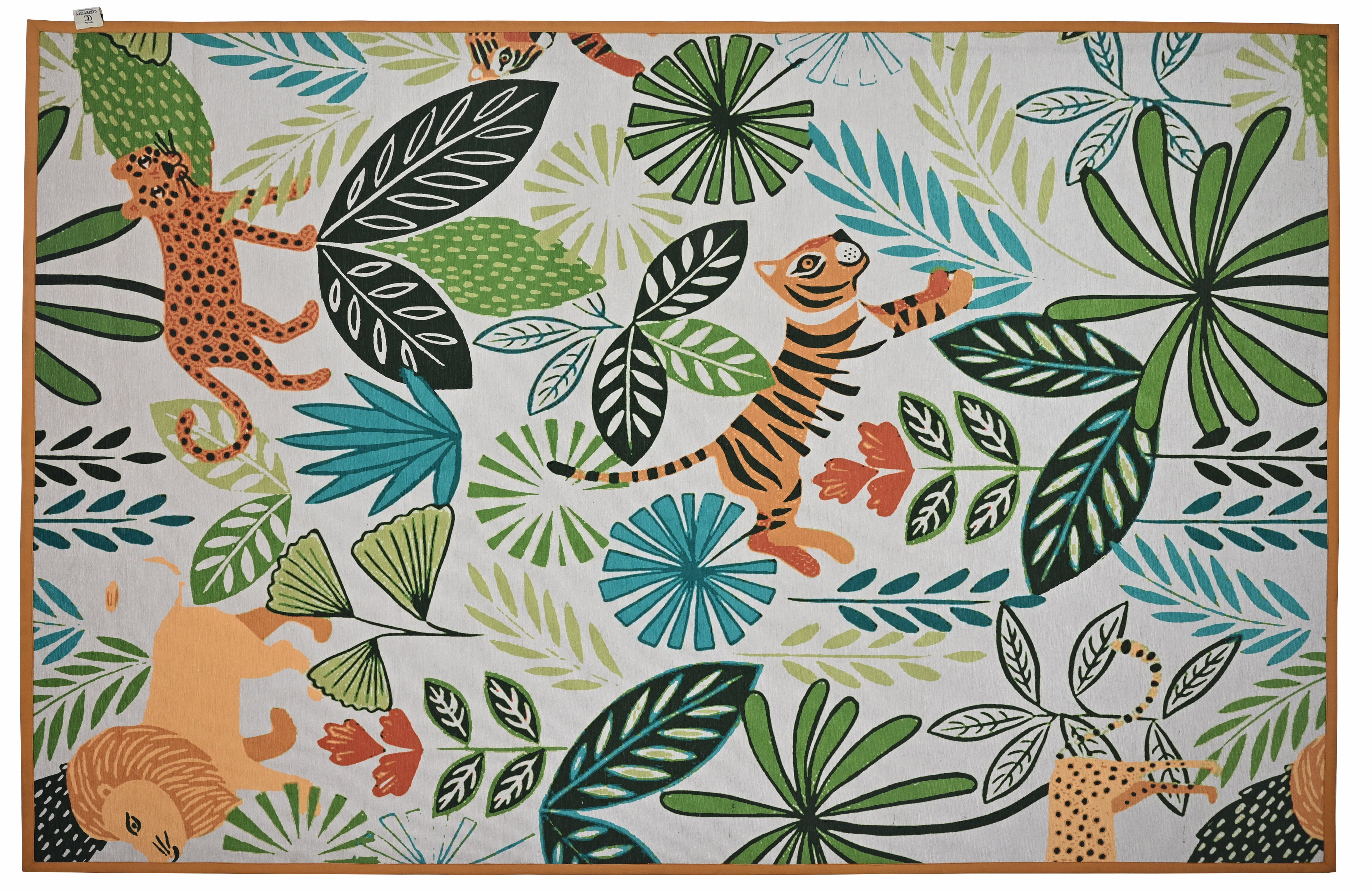 Wild Jungle Kids Animal Rug