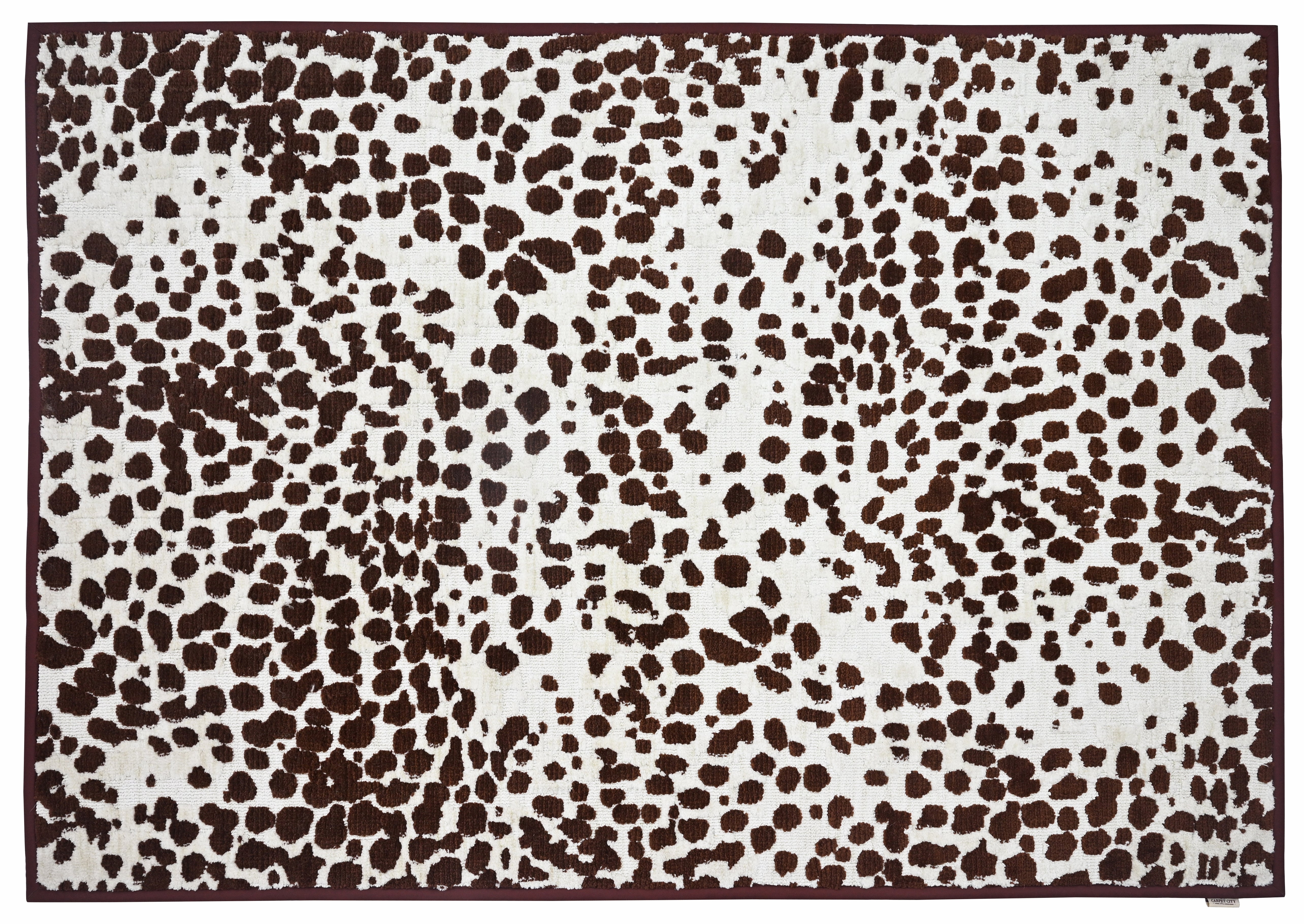 Wild Dune Speckled Animal Print Designer Rug