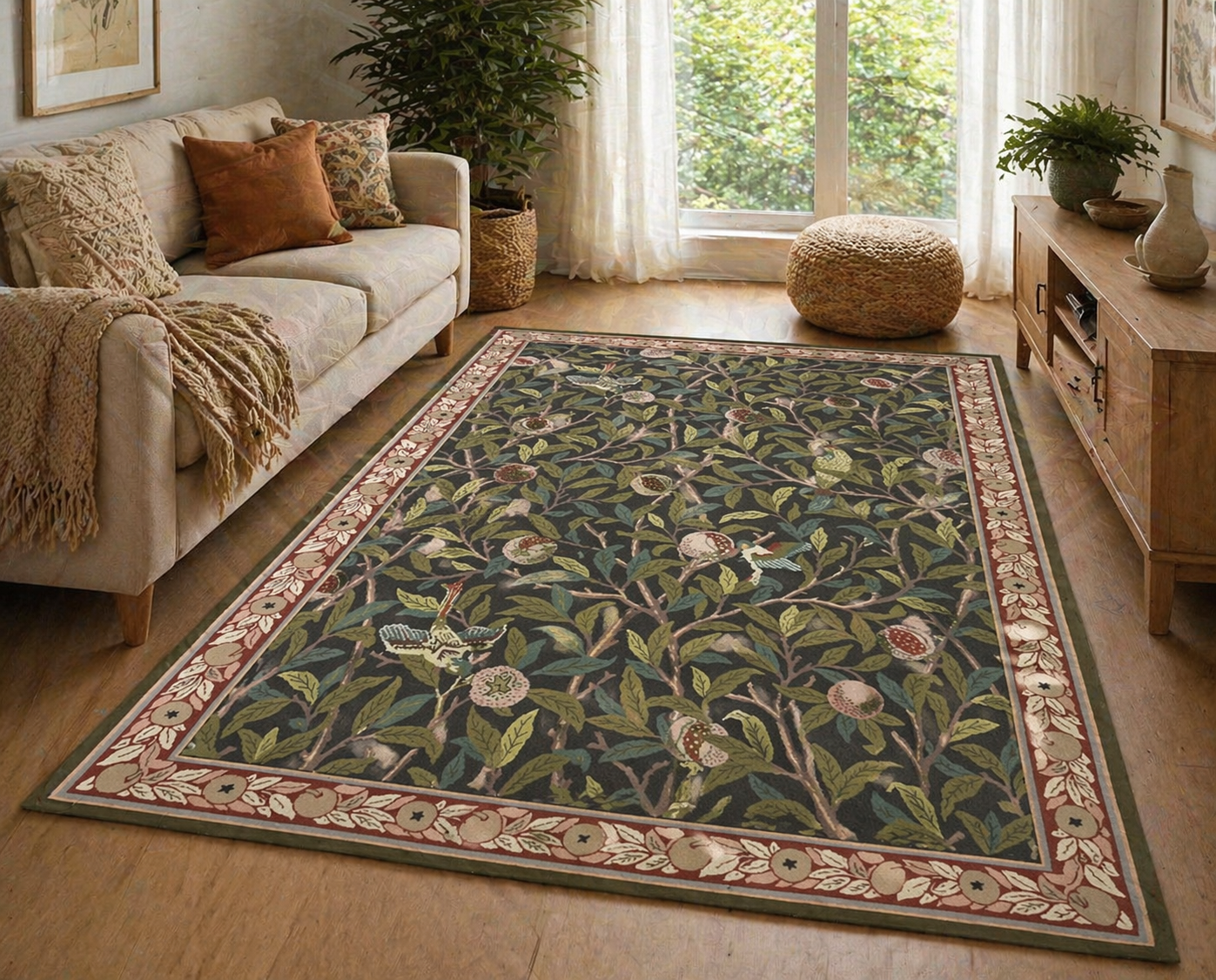 Botanical Garden Printed Rug