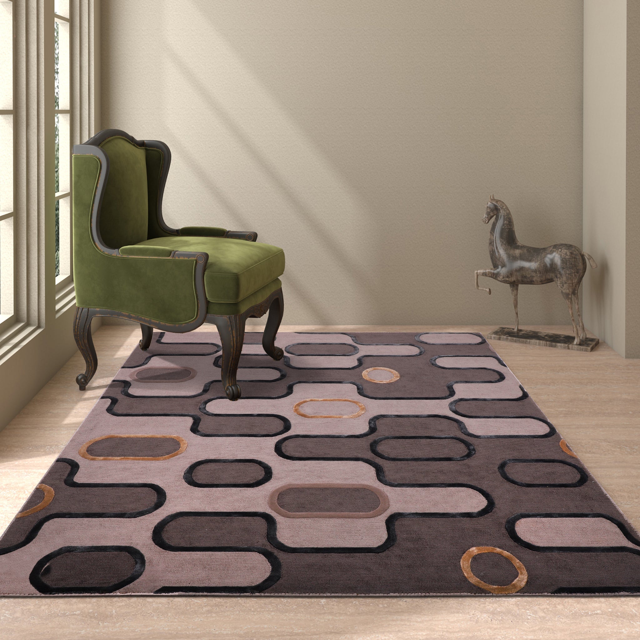 MetroLink Geometric Rug