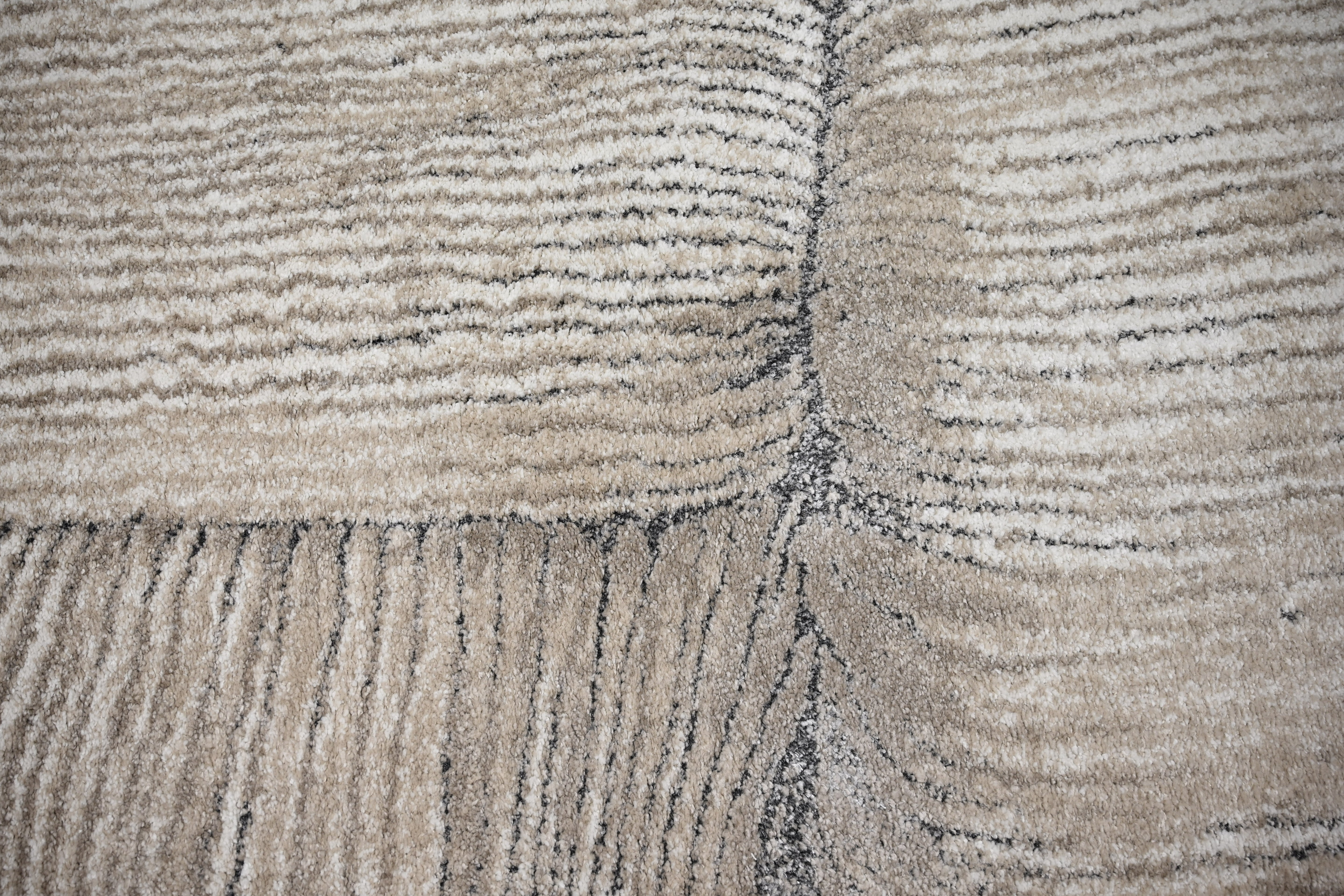 3D Textured Abstract Rug