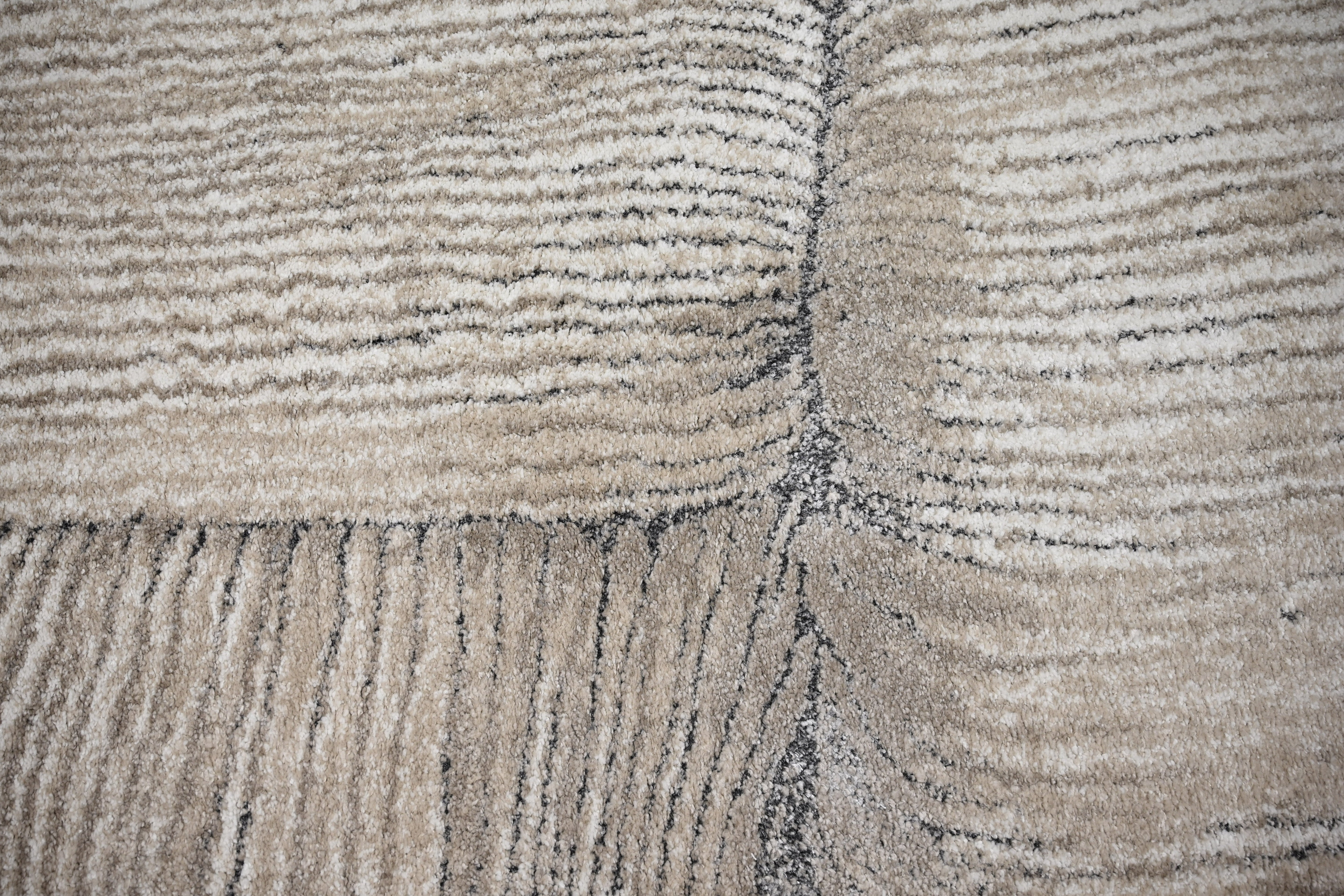 3D Textured Abstract Rug