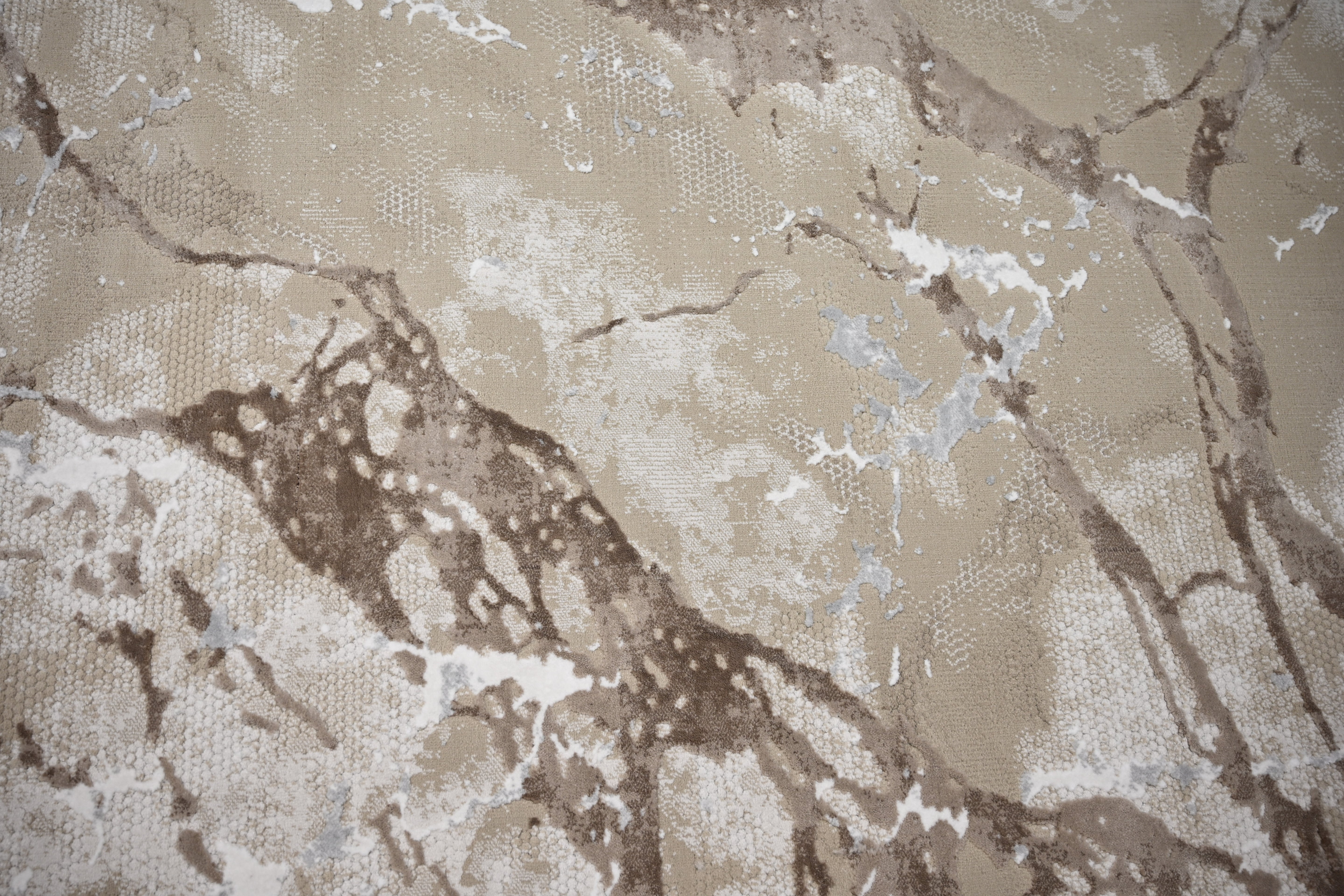 Marble Effect Abstract Rug