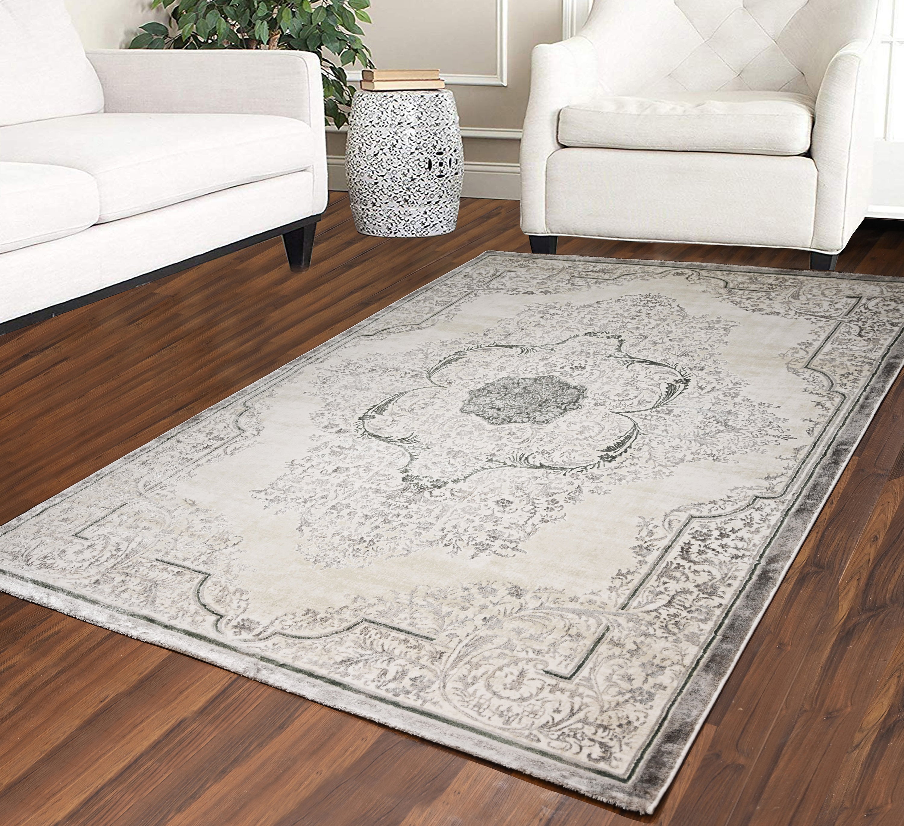 Vintage Persian-Style Carpet