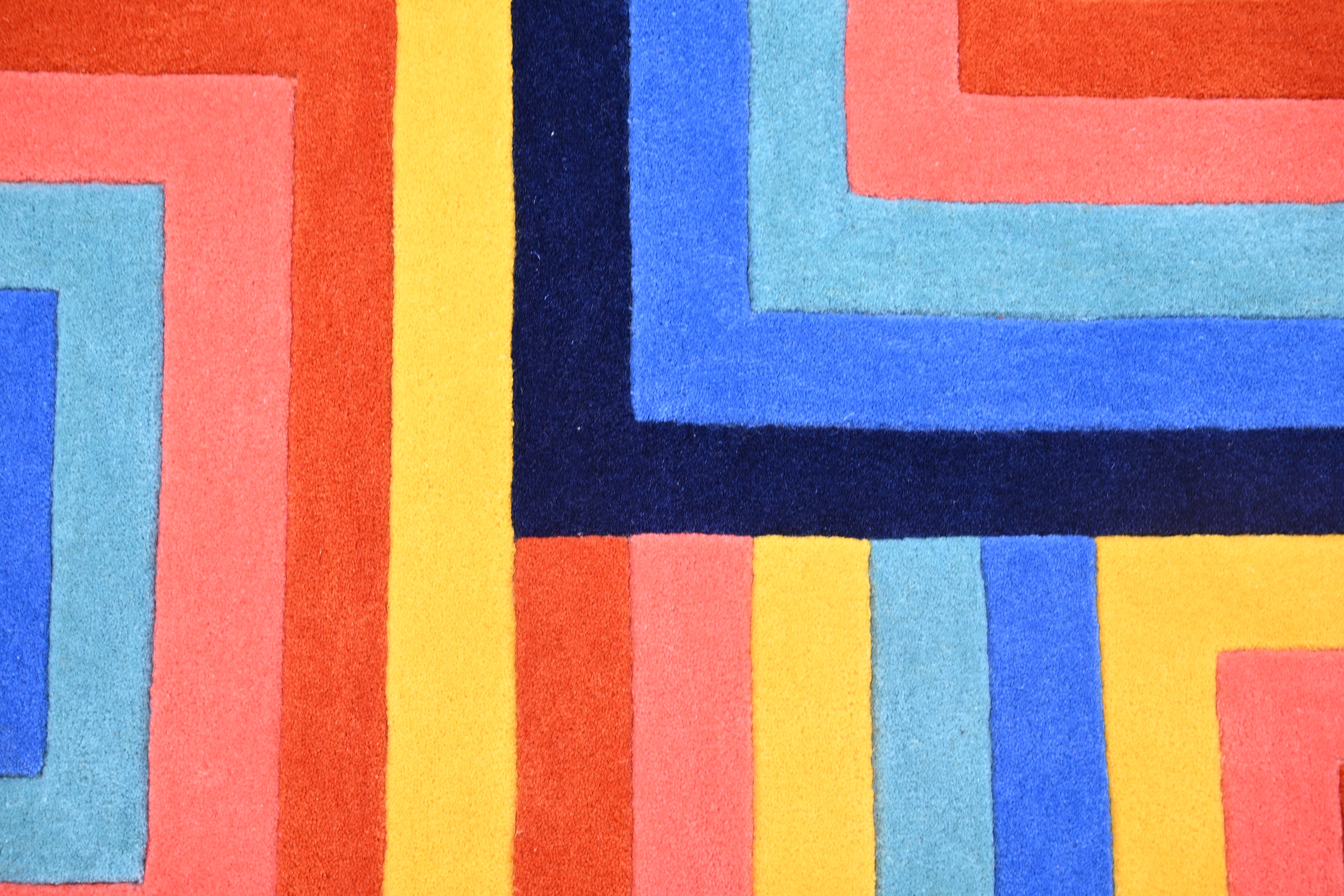 Handcrafted Abstract Tapestry