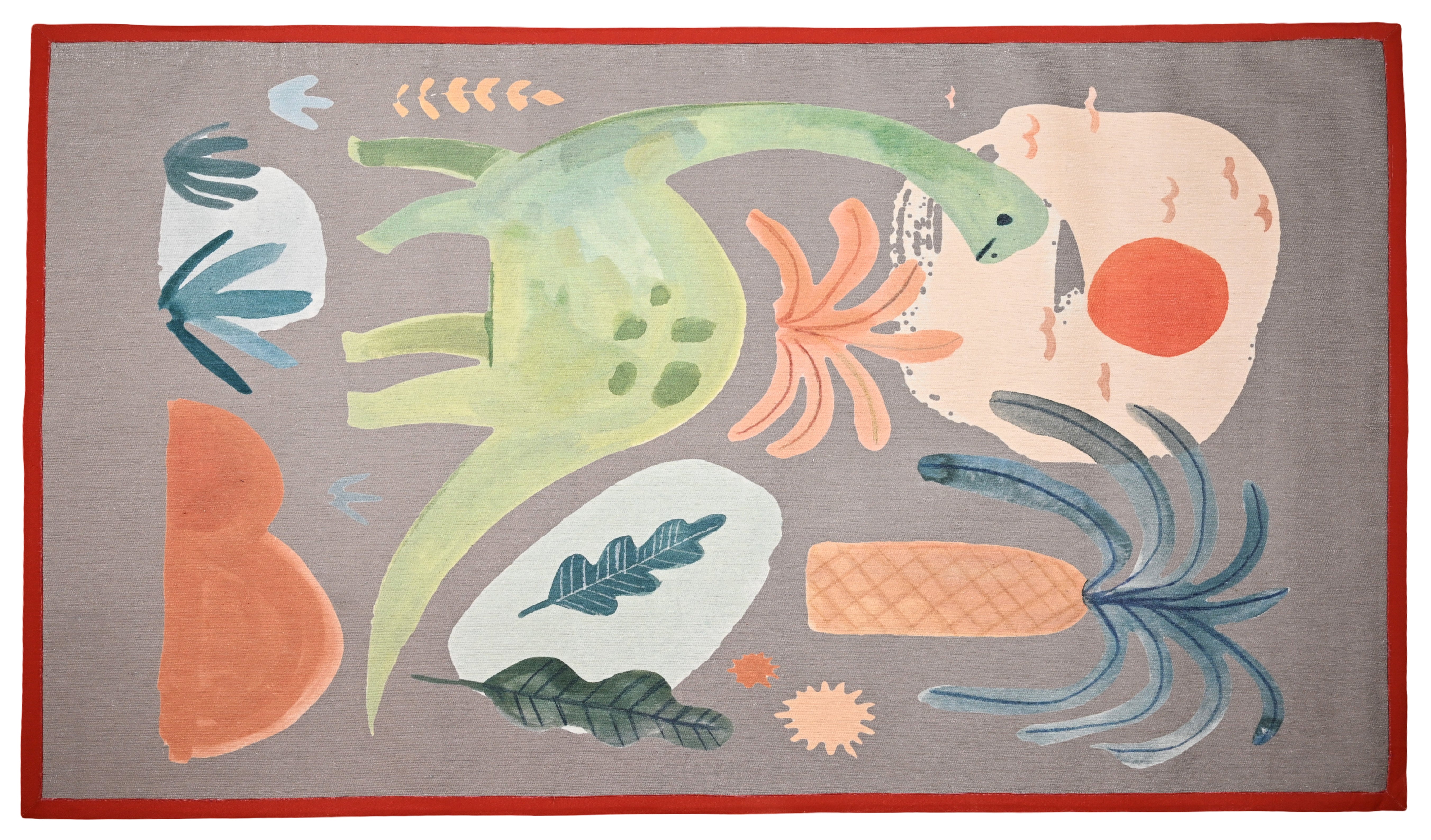 Abstract Organic Rug