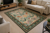 Garden Birds Printed Rug