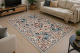 Classic Floral Vine Printed Rug