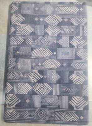 Tribal Geometric Patch Floor Mat