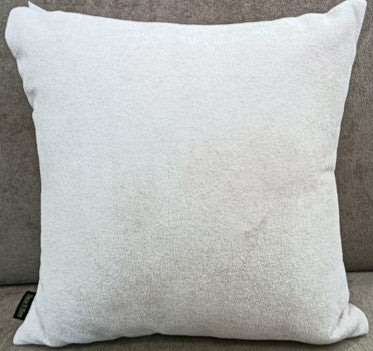 Soft Plush Solid Cushion Grey