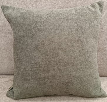 Soft Plush Solid Cushion Beige